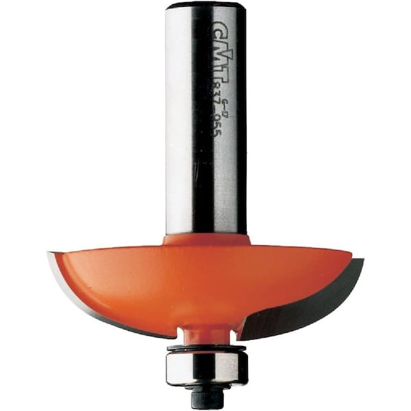 Cove Bit with 2-Inch Diameter with 1/2-Inch Shank